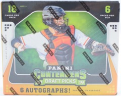 2019 Panini Contenders Draft Picks Baseball Hobby Box